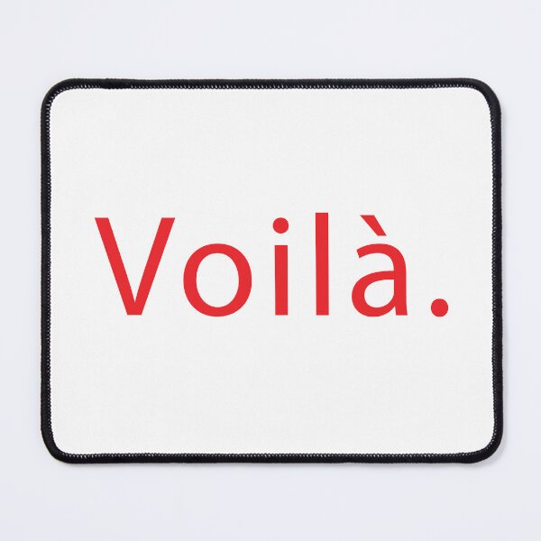 Item preview, Voilà. French expression designed and sold by Islanr.