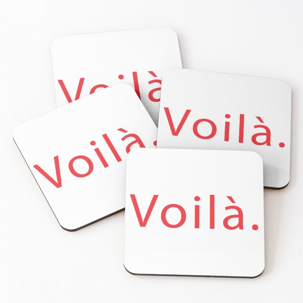 Item preview, Voilà. French expression designed and sold by Islanr.