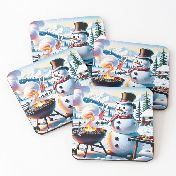Item preview, Snowman Grilling designed and sold by Randy Turnbow.