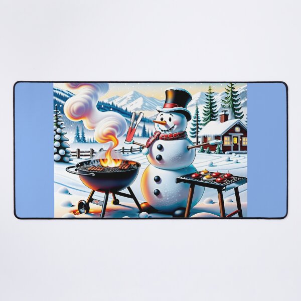 Item preview, Snowman Grilling designed and sold by Randy Turnbow.