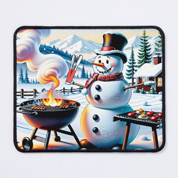 Item preview, Snowman Grilling designed and sold by Randy Turnbow.