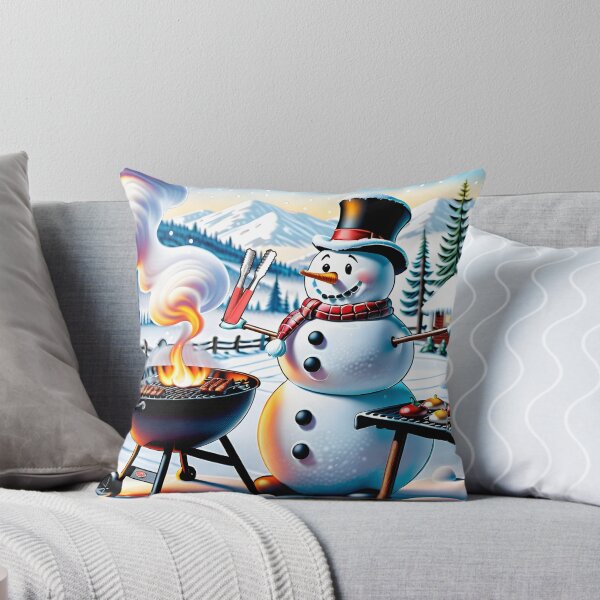 Item preview, Snowman Grilling designed and sold by Randy Turnbow.