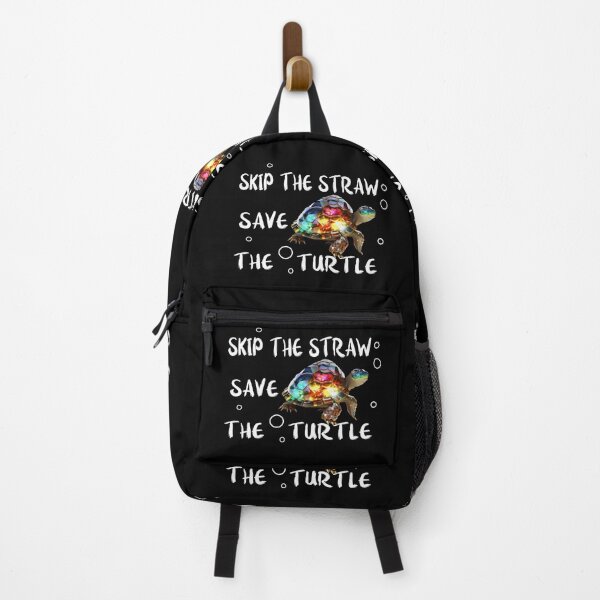 Item preview, Skip the Straw Save the Turtle designed and sold by Anastasiia Yurevych.