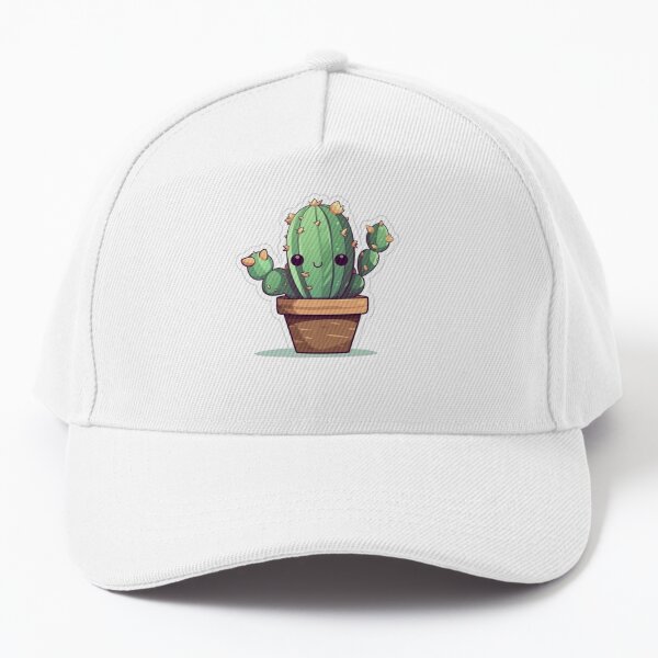 Vista previa del artículo con la obra «Cactus Kawaii Feliz», diseñado y vendido por KawaiiArtStyle.