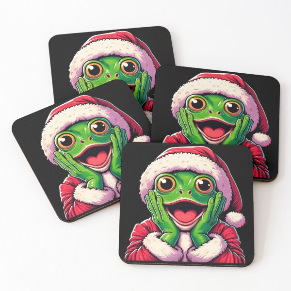 Item preview, Funny Christmas Frog designed and sold by Nordilandia.