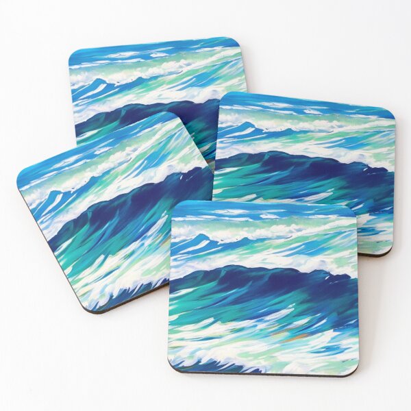 Item preview, Blue Ocean Waves designed and sold by Timegraf.
