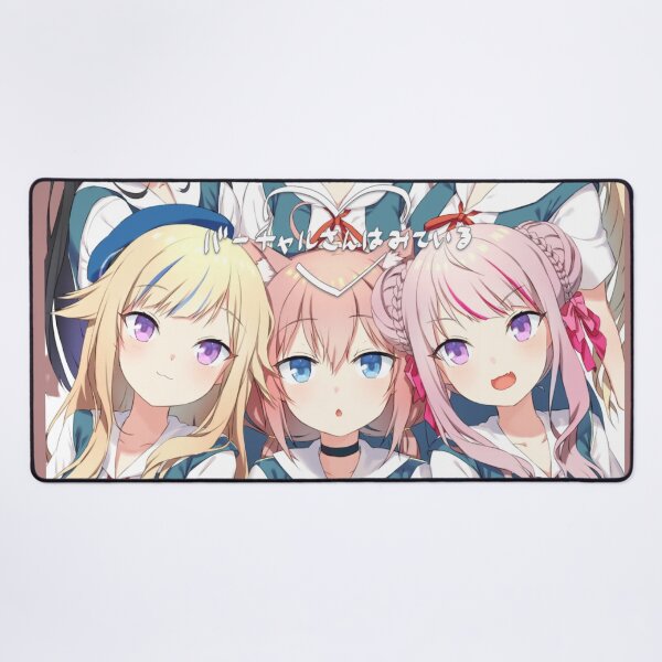 Item preview, mamayotou, Virtual-san Looking, Tanaka Hime, Suzuki Hina, Mirai Akari, Siro, Tsukino Mito, Nekomiya Hinata, HimeHina Channel, Nijisanji, designed and sold by AbominationShop.