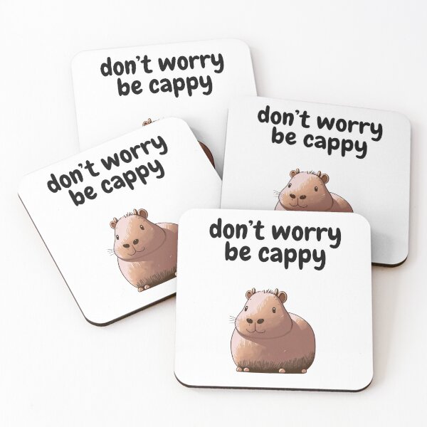 Item preview, Don't Worry, Be Cappy designed and sold by ChaiTees.