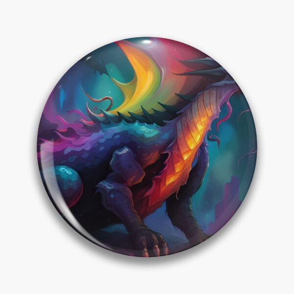 Artikelvorschau, Bunter Drache entworfen und verkauft von Belladawnart.