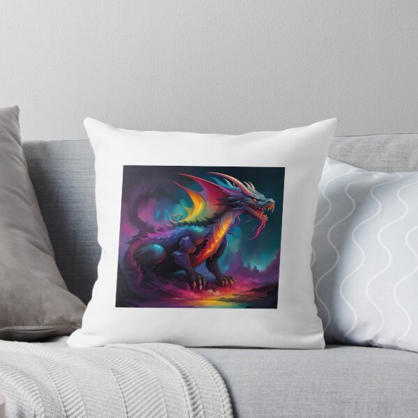 Artikelvorschau, Bunter Drache entworfen und verkauft von Belladawnart.
