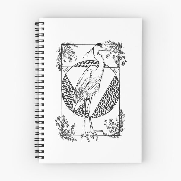 Item preview, The Heron  designed and sold by OneCrowLeft.