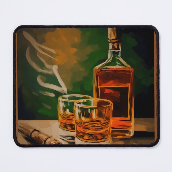 Item preview, Urban Abstract Expression - Cigar, Brandy, and Graffiti Elegance designed and sold by OlfactoART Studio.