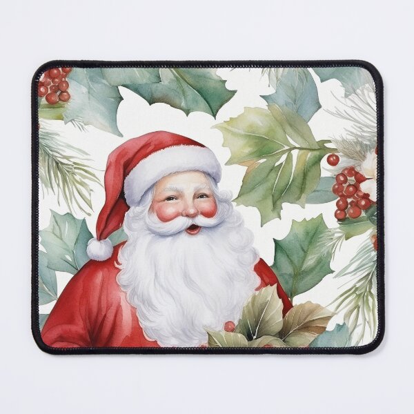 Item preview, Whimsical Holly Frame for Santa designed and sold by mittie101.