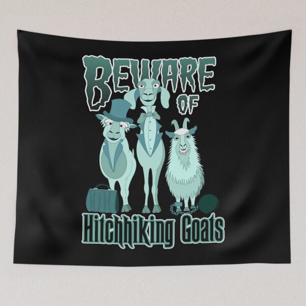 Item preview, Hitchhiking Goats designed and sold by dropinskimalan.