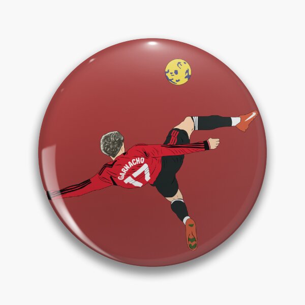 Item preview, Alejandro Garnacho Bicycle Kick Overhead Goal  designed and sold by Hevding.