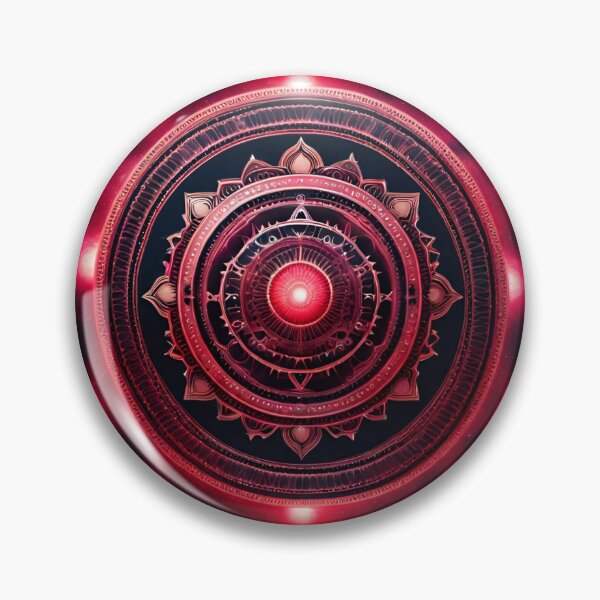 Item preview, Red Galactic Mandala Serenity designed and sold by SpiritualManda.