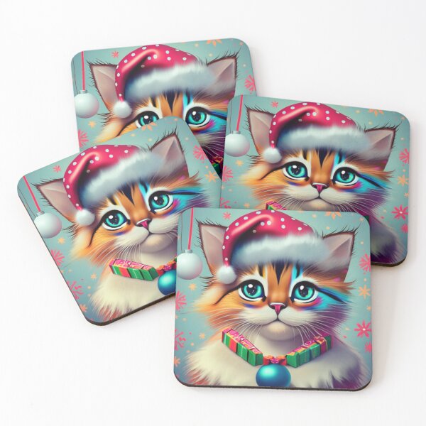 Item preview, Merry Catmas Meowy Christmas Cute Cat funny Christmas Gifts for Cat Lovers designed and sold by MatthewViews.
