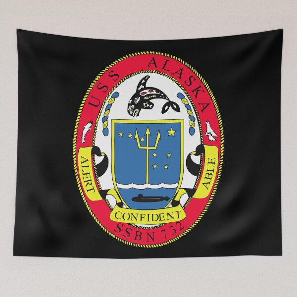 Item preview, Navy - USS Alaska (SSBN 732) wo Txt designed and sold by Military Insignia Products.