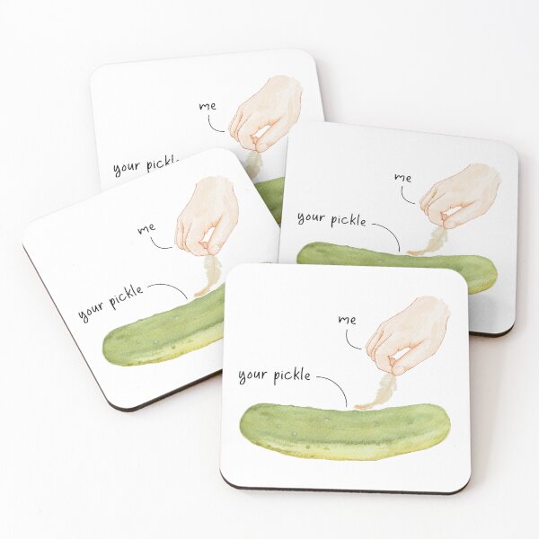 Item preview, Tickle Your Pickle Watercolor Art designed and sold by WilyWatercolors.