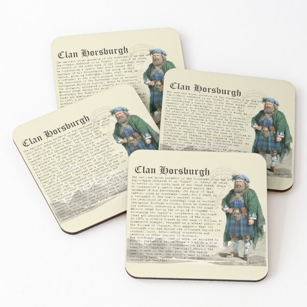 Item preview, Clan Horsburgh Scottish History  designed and sold by BagTown Clans.