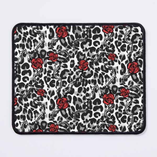 Item preview, Leopard Print Roses designed and sold by AshKittyArt.
