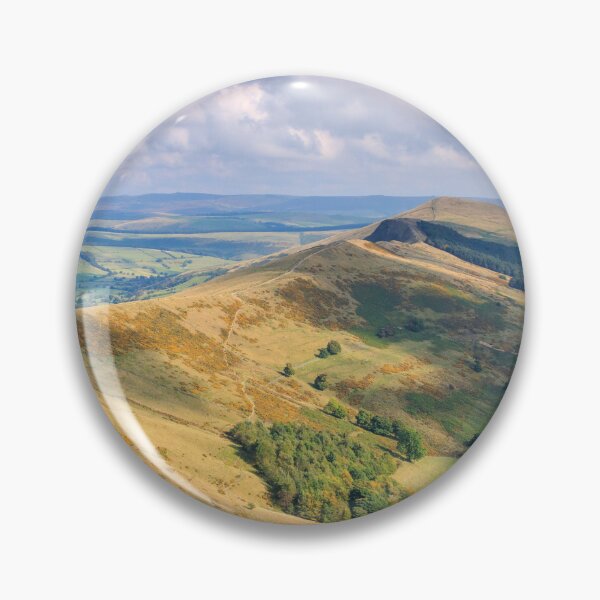 Vista previa del artículo con la obra «Peak District: la gran cresta sobre Castleton, Derbyshire», diseñado y vendido por Chris Warham.