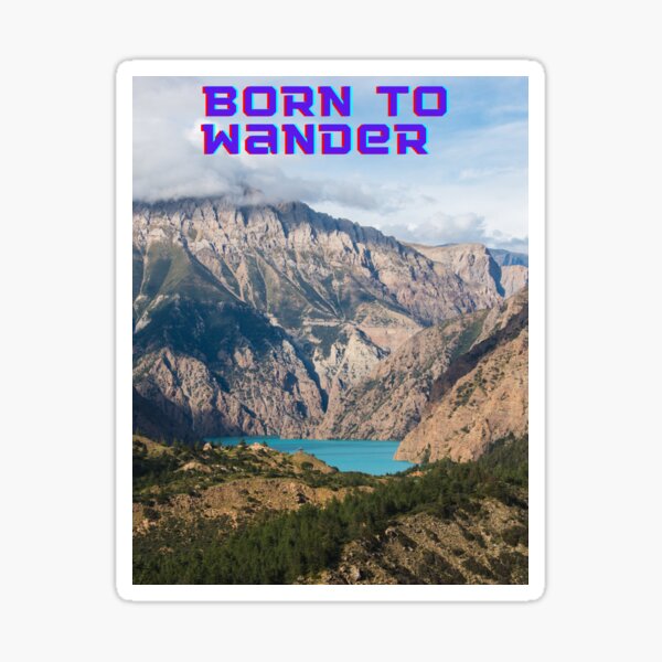 Item preview, BORN TO WANDER designed and sold by Moraga70.
