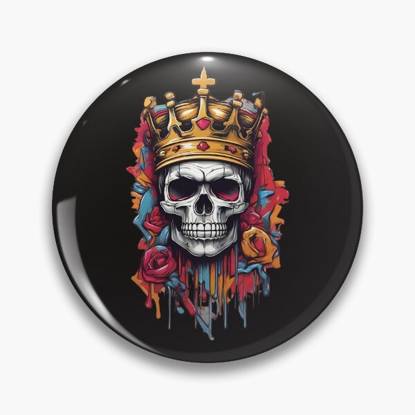 Item preview, Skull with crown designed and sold by Promarkets.