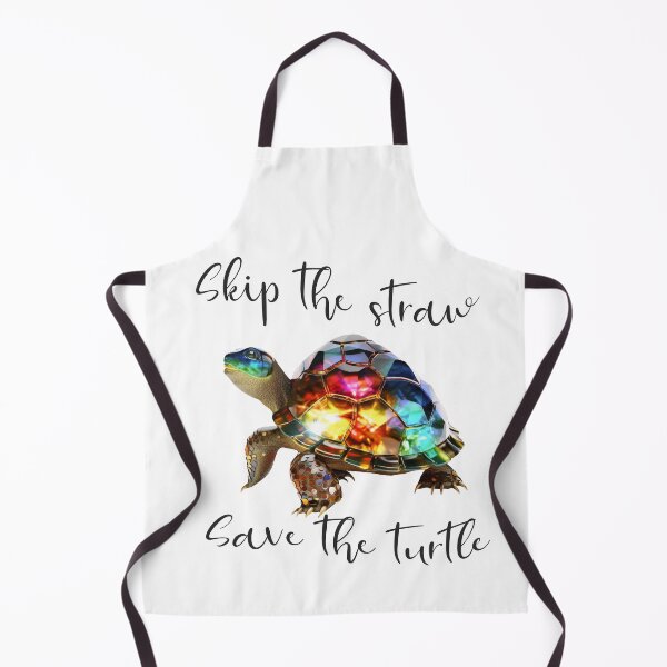 Item preview, Chiny Turtle: Skip the Straw, Save the Turtle designed and sold by Anastasiia Yurevych.