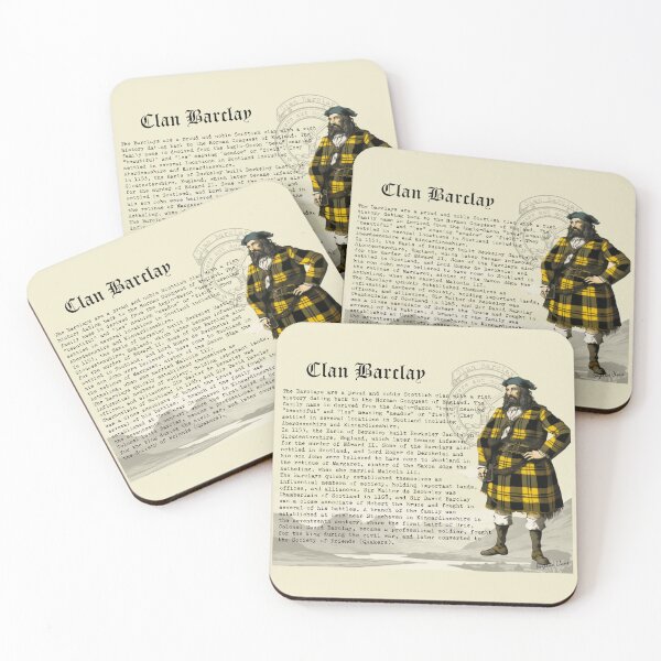 Item preview, Clan Barclay Scottish History  designed and sold by BagTown Clans.