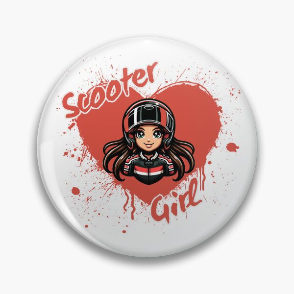Item preview, Scooter Girl V2 designed and sold by Antianeira.