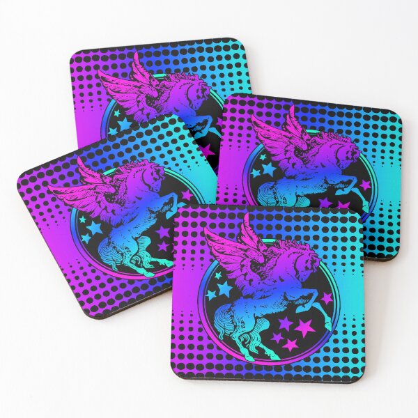 Item preview, Retro Neon Pegasus designed and sold by Eva Nev.