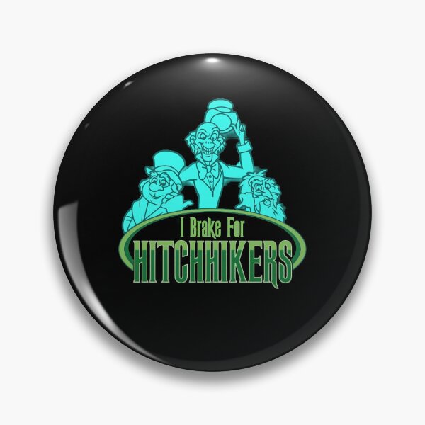 Item preview, I Brake For Hitchhiking Ghosts designed and sold by dropinskimalan.