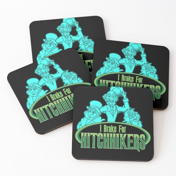 Item preview, I Brake For Hitchhiking Ghosts designed and sold by dropinskimalan.