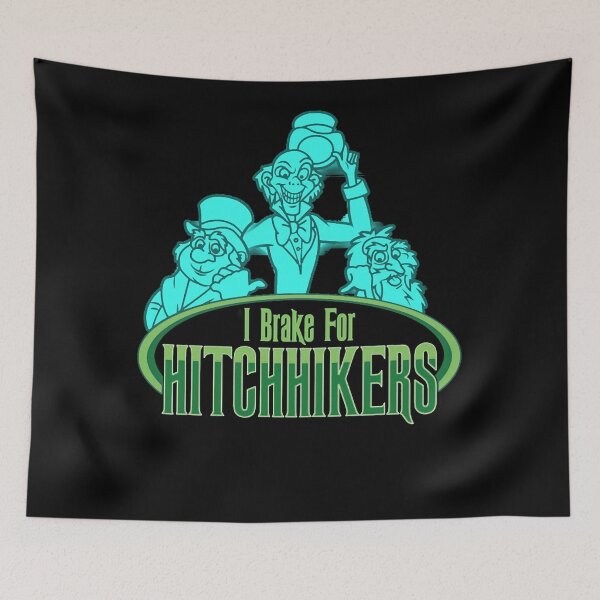Item preview, I Brake For Hitchhiking Ghosts designed and sold by dropinskimalan.