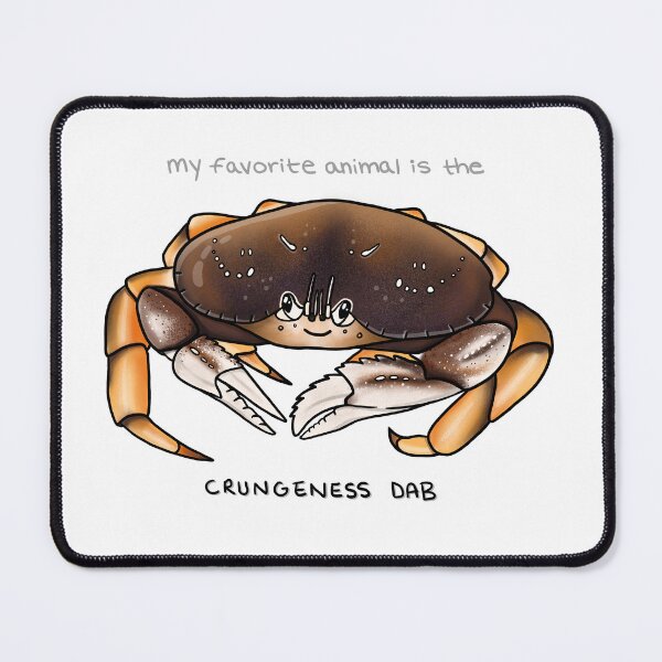 Item preview, Crungeness Dab/Dungeness Crab designed and sold by Nic Rusick.
