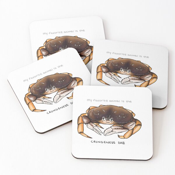 Item preview, Crungeness Dab/Dungeness Crab designed and sold by Nic Rusick.