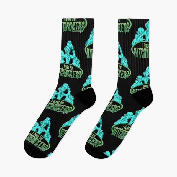 Item preview, I Brake For Hitchhiking Ghosts designed and sold by dropinskimalan.