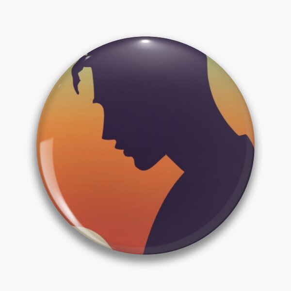Artikelvorschau, Die Silhouette eines Mannes in Sonnenuntergangstönen entworfen und verkauft von Magico Paco.