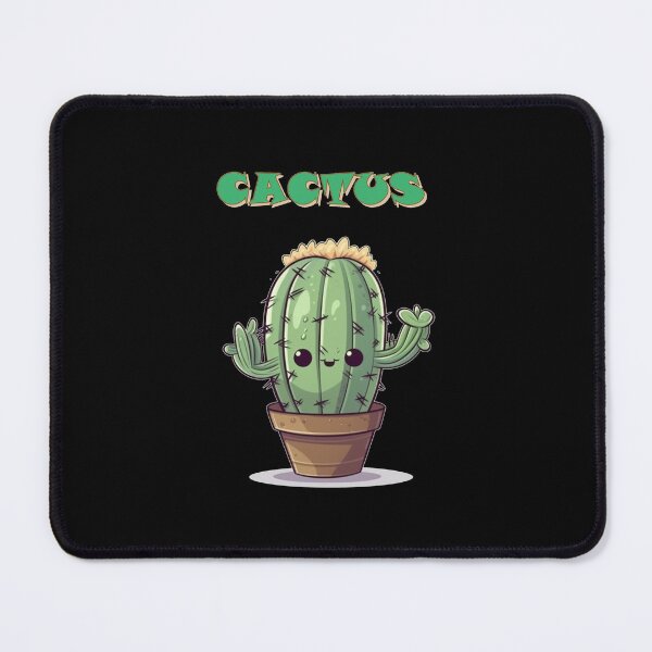 Item preview, Happy Kawaii Cactus with Text "Cactus" designed and sold by KawaiiArtStyle.