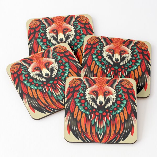 Item preview, Vulture Red Fox designed and sold by ComputerContent.
