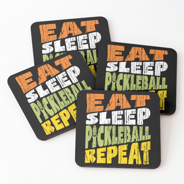Item preview, Eat Sleep Pickleball Repeat  designed and sold by BuxomBabe21.