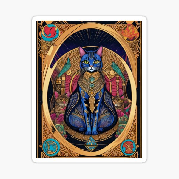 Item preview, Bastet 3 - Egyptian Goddess of Pleasure and Good Health - Bastet Cat - Egyptian Deity designed and sold by Hunab Ku Kreations.