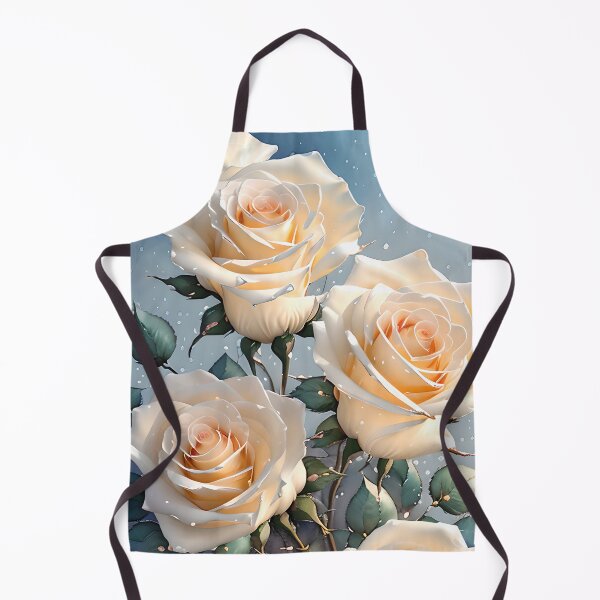 Item preview, Pure White Roses Blooming Brilliantly designed and sold by tobyheward.