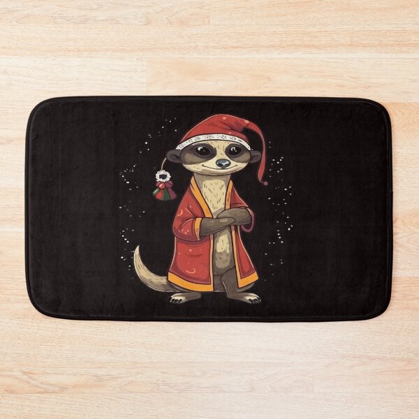 Item preview, Christmas Meerkat designed and sold by creativellashop.