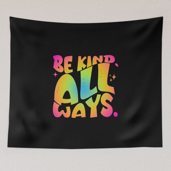 Item preview, Spread Joy, Wear Kindness: 'Be Kind. All Ways.' - Your Ticket to a Stylish Revolution! designed and sold by Sun Sand & Sea Art.