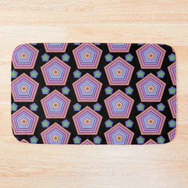 Item preview, Colorful Fusion: Seven Pentagons, Dual Gaze designed and sold by EnjoYarty.