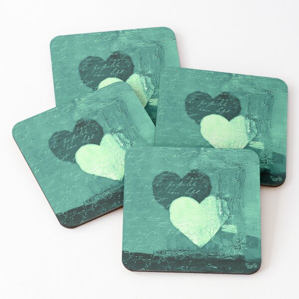 Item preview, Hearts in ocean blue - series 2 (76) designed and sold by a3-studio.