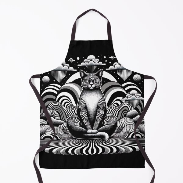 Item preview, Contemplative Cat designed and sold by Yogimeister.
