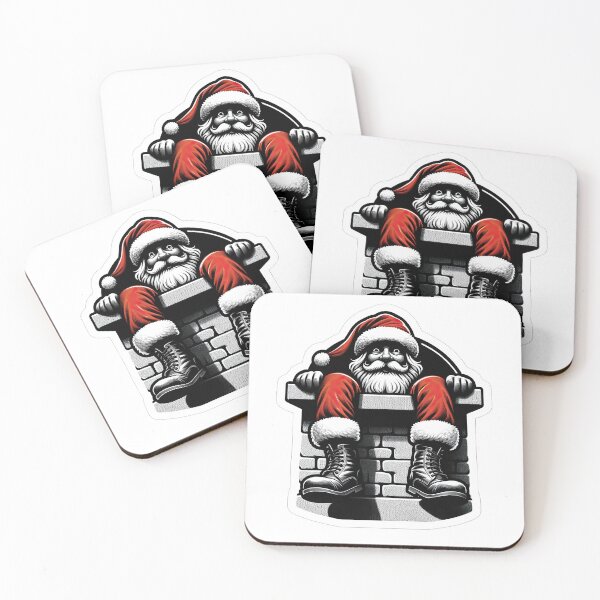 Item preview, Santa Claus stuck in the chimney, sticker designed and sold by GabbyKI261.